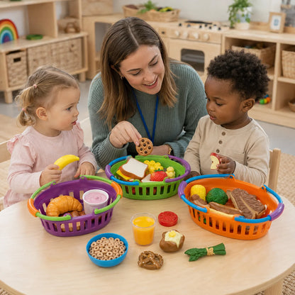 New Sprouts Breakfast, Lunch and Dinner Baskets-New Sprouts Breakfast, Lunch and Dinner Baskets