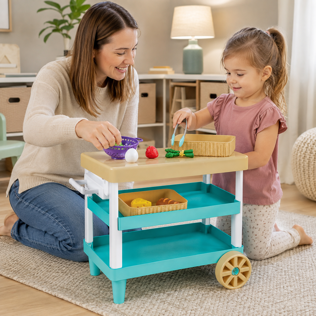 New Sprouts Prep 'n' Store Kitchen Island home play image