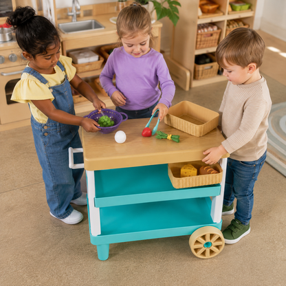 New Sprouts Prep 'n' Store Kitchen Island early years group-play image