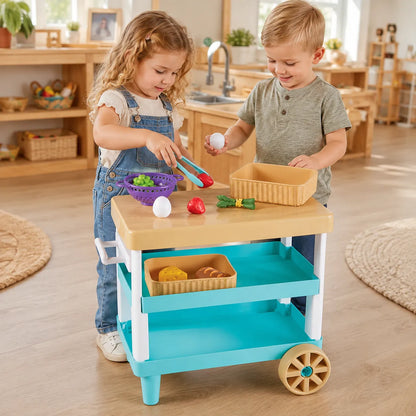 New Sprouts Prep 'n' Store Kitchen Island lifestyle image