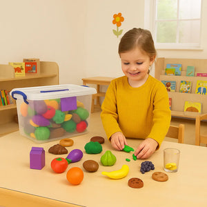 New Sprouts® Classroom Play Food Set-New Sprouts® Classroom Play Food Set