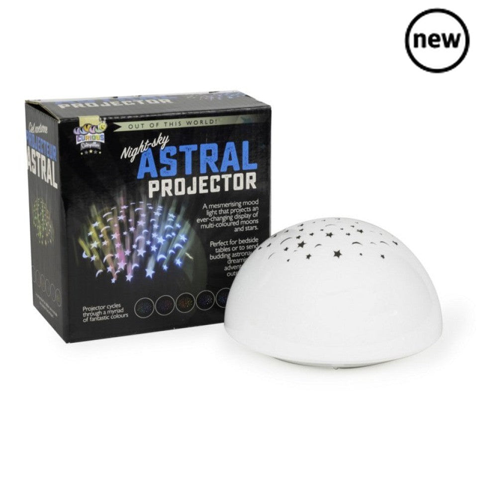 Night Sky Astral Projector, Looking for the perfect gift for budding astronauts or anyone who dreams of outer space adventures? Look no further than the Night Sky Astral Projector. This little device is the ideal companion for stargazers of all ages, and here's why it's a must-have: Mesmerizing Starry Nights: With just a simple sliding on/off switch on the base, you can instantly transform any room into a celestial wonderland. When placed close to the wall, the Night Sky Astral Projector creates a stunning 