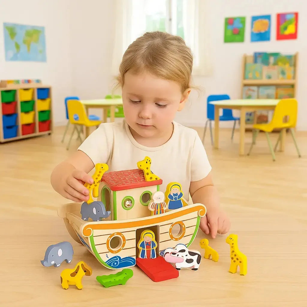 Noahs Ark Shape Sorter-Noahs Ark Shape Sorter