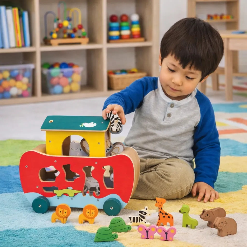Noah's Shape Sorter Ark-Noah's Shape Sorter Ark