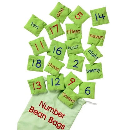 Number Bean Bags-Number Bean Bags