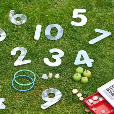 Number Mirror Set Pack of 14-Number Mirror Set Pack of 14