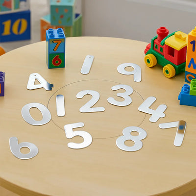 Number Mirror Set Pack of 14-Number Mirror Set Pack of 14