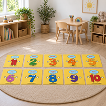 Number Placement Mats without children