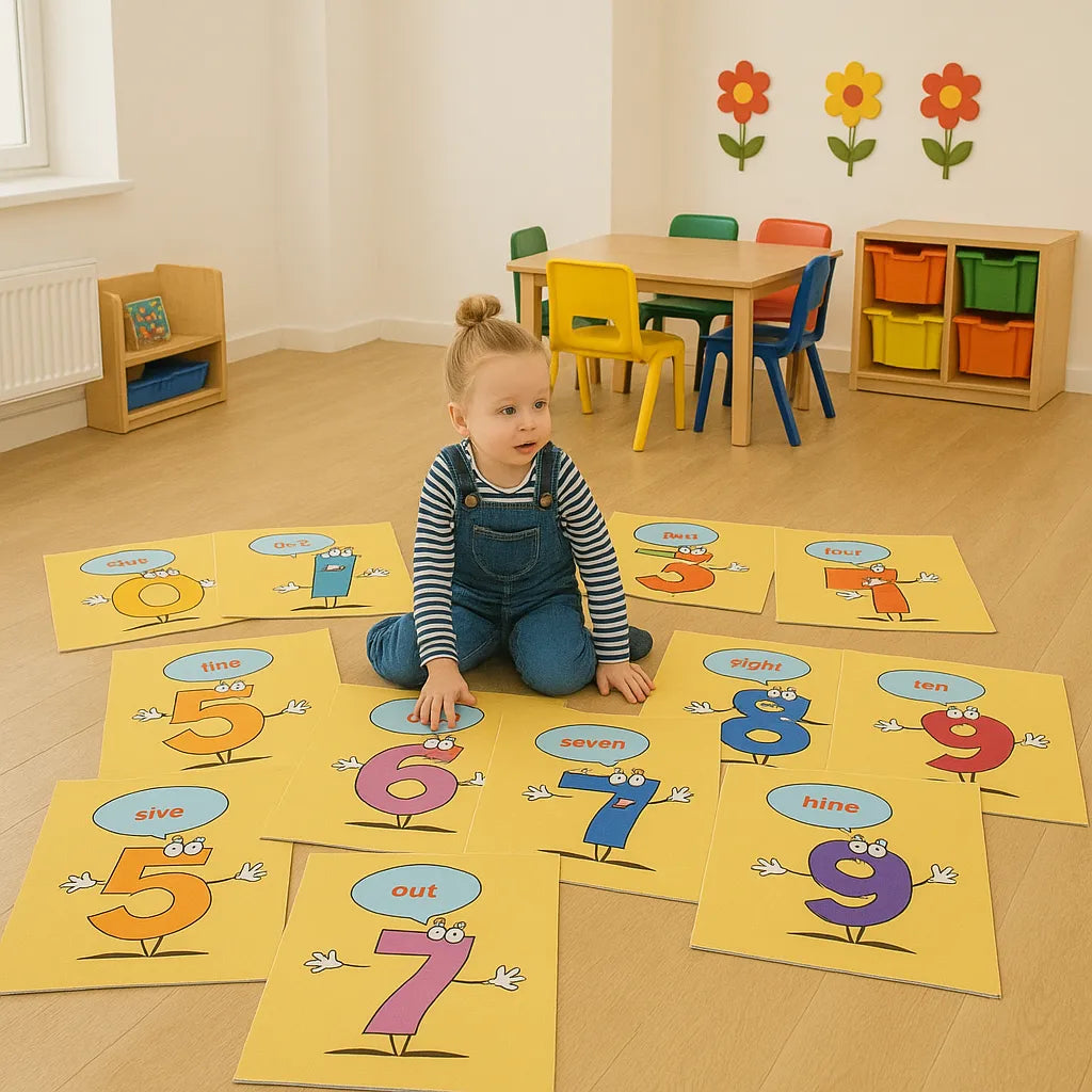 Number Placement Mats-Number Placement Mats