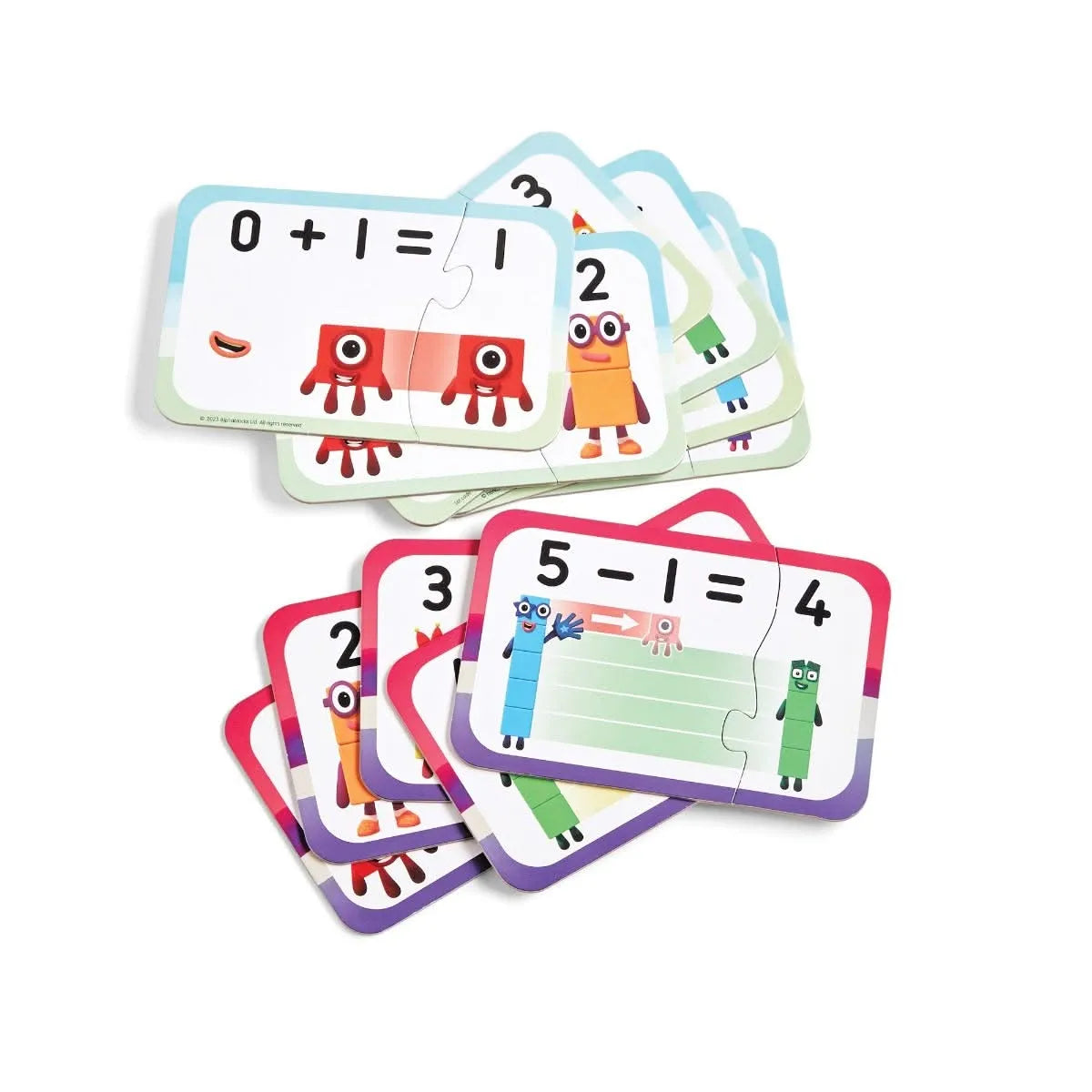 Numberblocks Adding and Subtracting Puzzle Set-Numberblocks Adding and Subtracting Puzzle Set