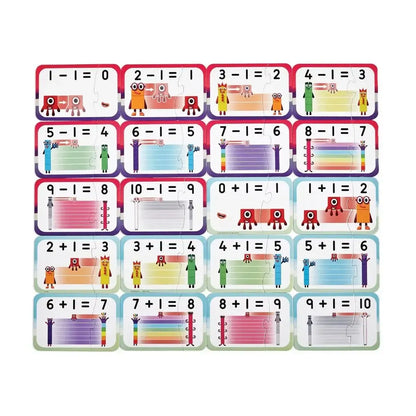 Numberblocks Adding and Subtracting Puzzle Set-Numberblocks Adding and Subtracting Puzzle Set
