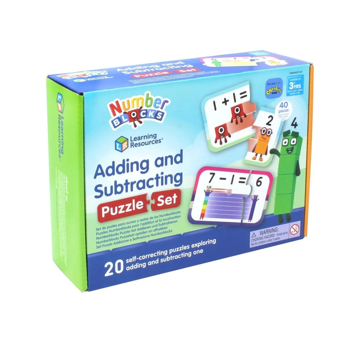 Numberblocks Adding and Subtracting Puzzle Set-Numberblocks Adding and Subtracting Puzzle Set