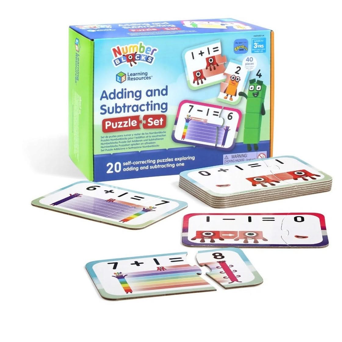 Numberblocks Adding and Subtracting Puzzle Set-Numberblocks Adding and Subtracting Puzzle Set