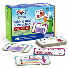 Numberblocks Adding and Subtracting Puzzle Set-Numberblocks Adding and Subtracting Puzzle Set