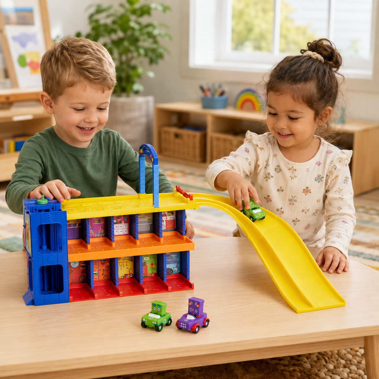 Numberblocks Counting Car Garage early years lifestyle image