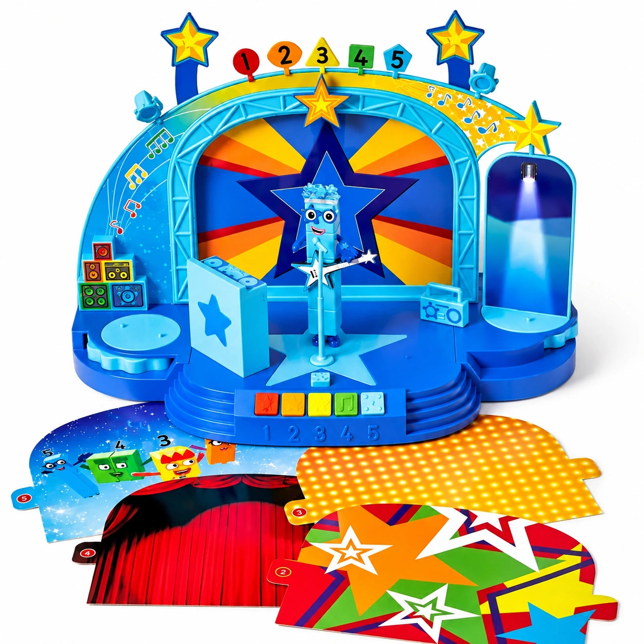 Numberblocks Five's Musical Superstar Stage-Numberblocks Five's Musical Superstar Stage