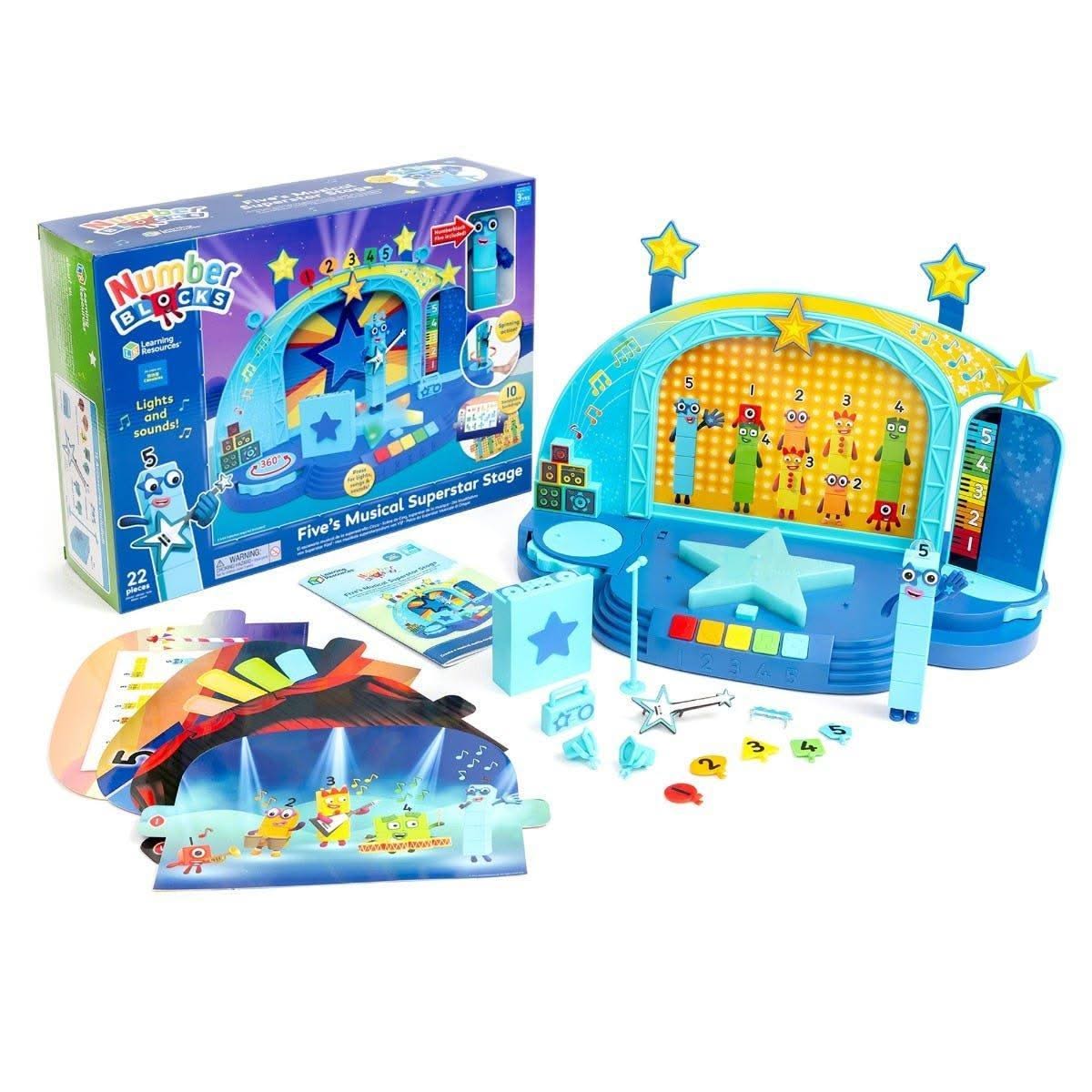 Numberblocks Five's Musical Superstar Stage-Numberblocks Five's Musical Superstar Stage