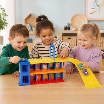 Numberblocks Counting Car Garage nursery group play