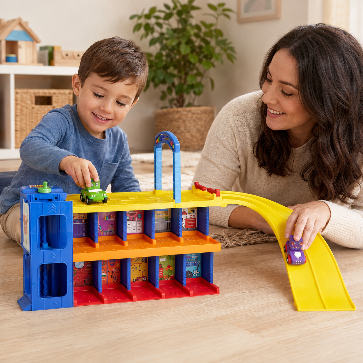Numberblocks Counting Car Garage home counting play