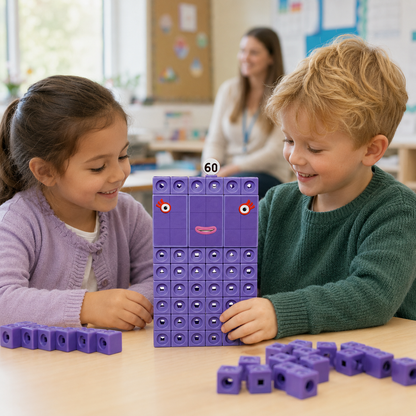 Numberblocks Heroes with Zeroes classroom maths lifestyle image