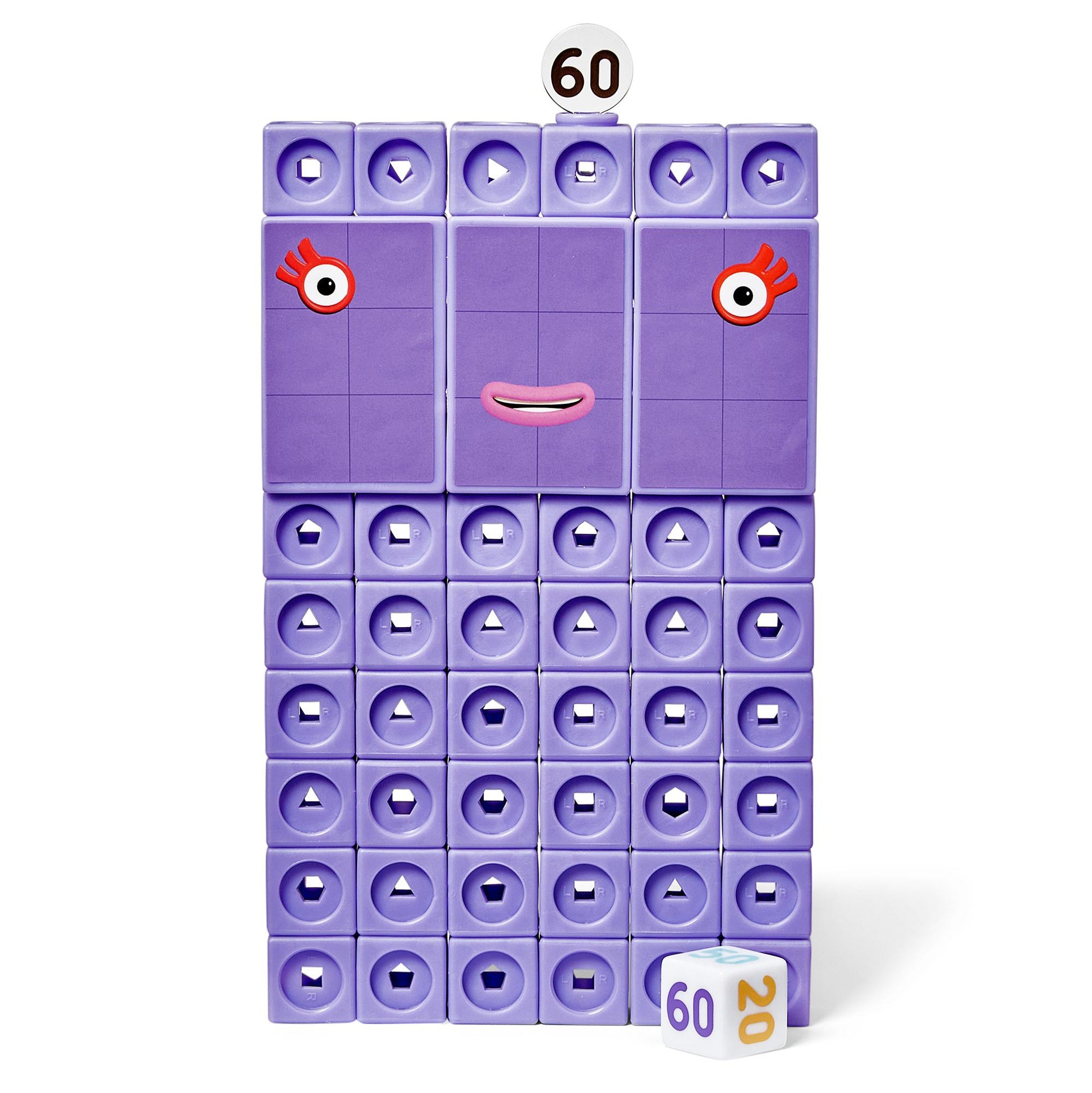 Numberblocks MathLink Cubes Activity Set: Heroes with Zeroes educational toy set