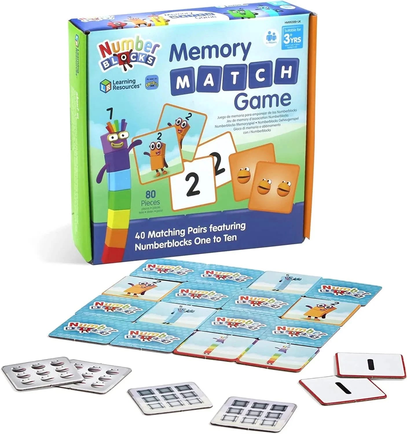 Numberblocks Memory Match Game-Numberblocks Memory Match Game