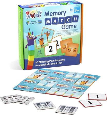 Numberblocks Memory Match Game-Numberblocks Memory Match Game