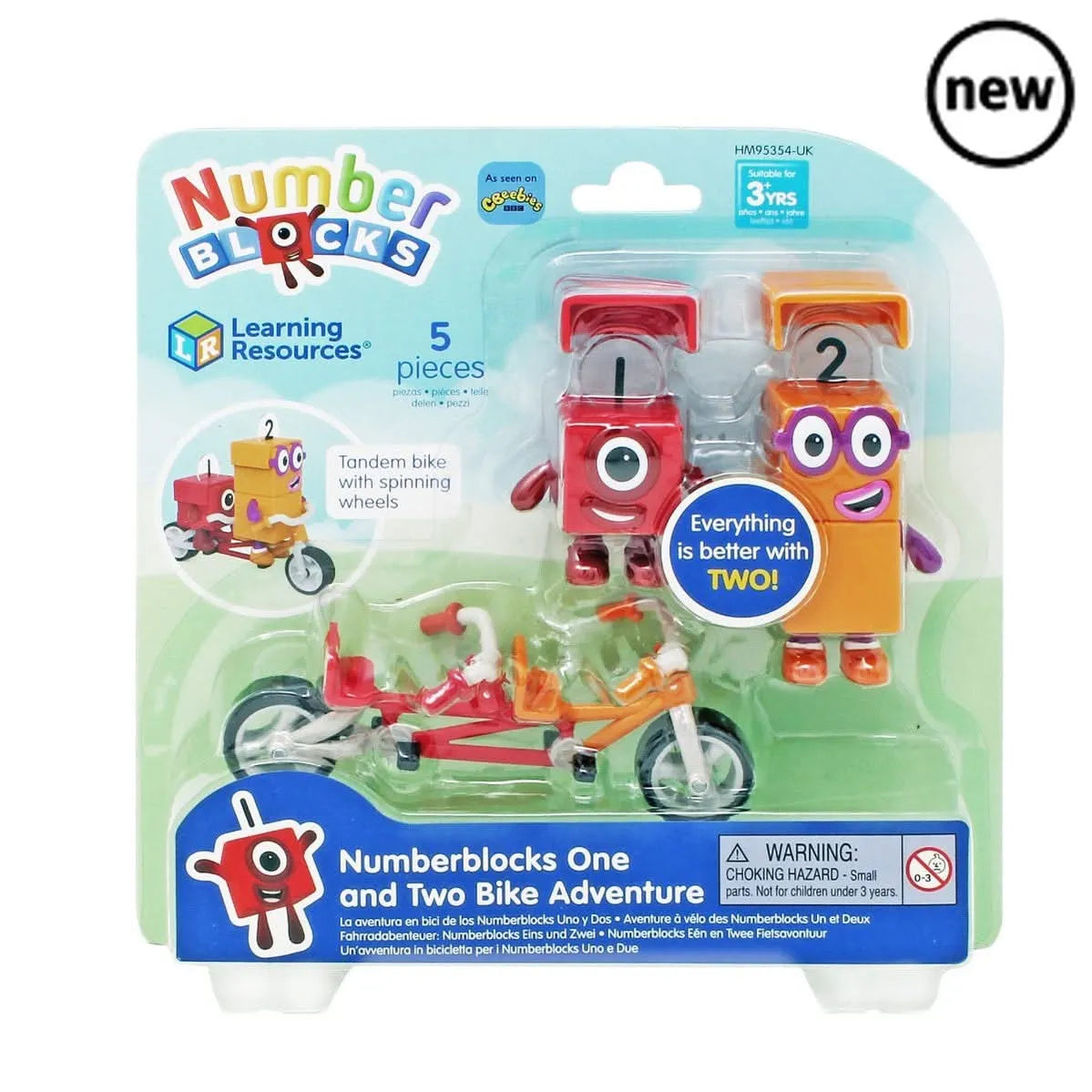 Numberblocks One and Two Bike Adventure-Numberblocks One and Two Bike Adventure