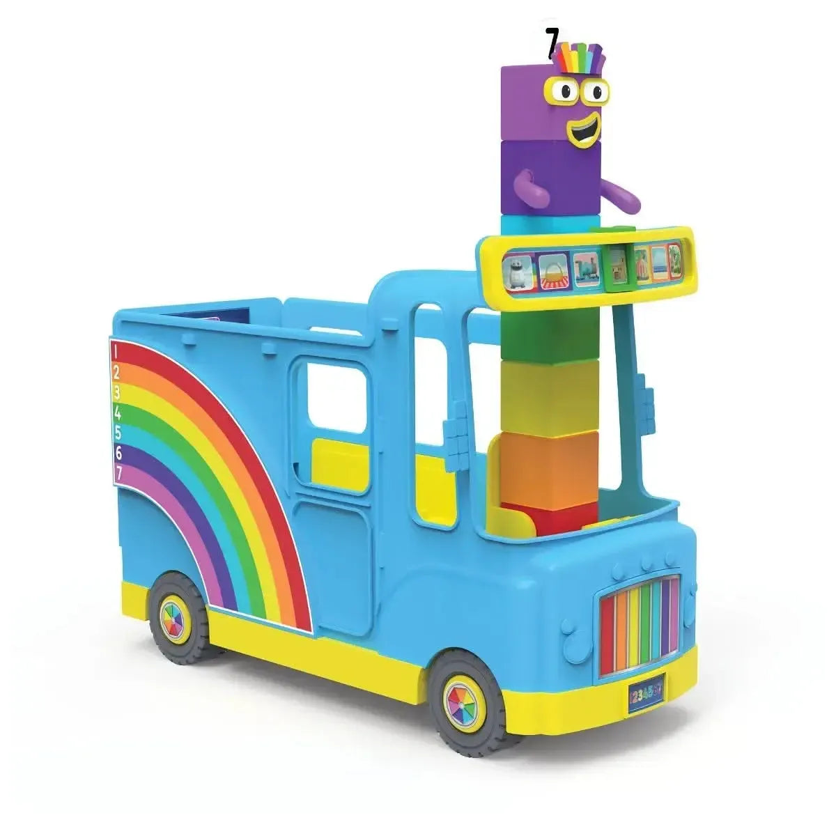 Numberblocks Bus Numberblocks Rainbow Counting Bus,,Numberblocks toys,Numberblocks ...