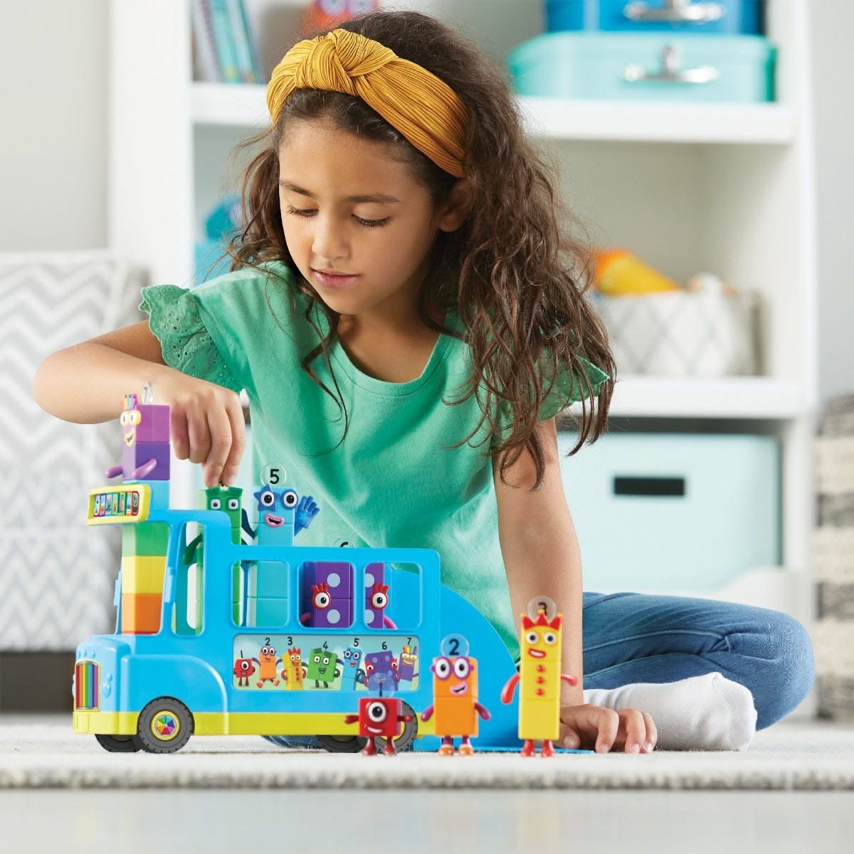 Numberblocks Rainbow Counting Bus-Numberblocks Rainbow Counting Bus
