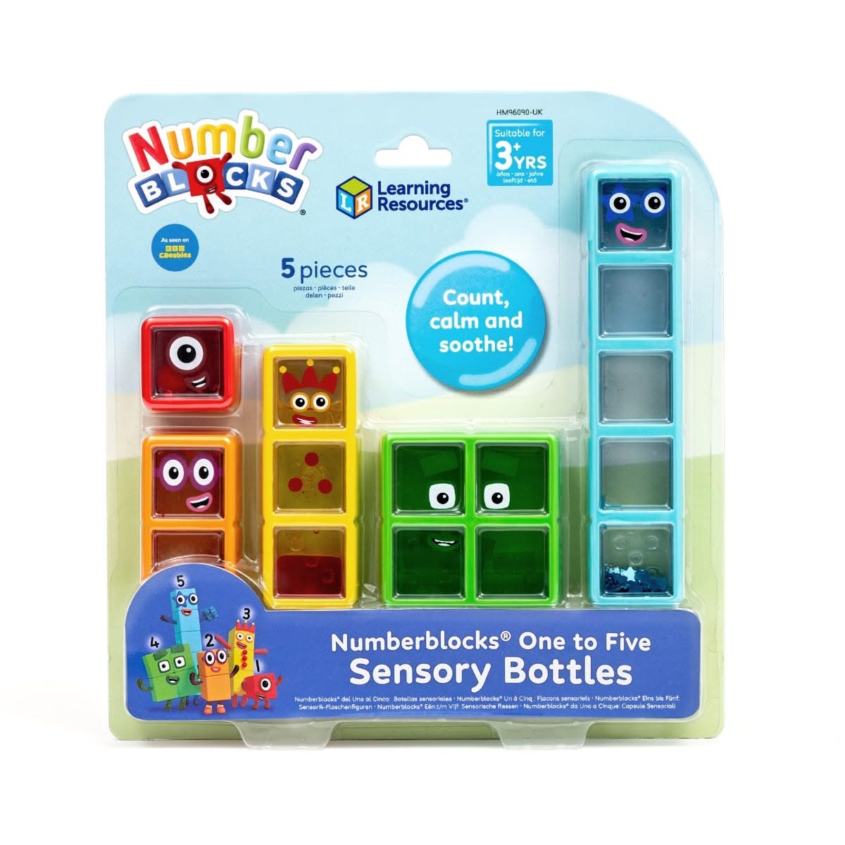 Numberblocks Sensory Tubes-Numberblocks Sensory Tubes