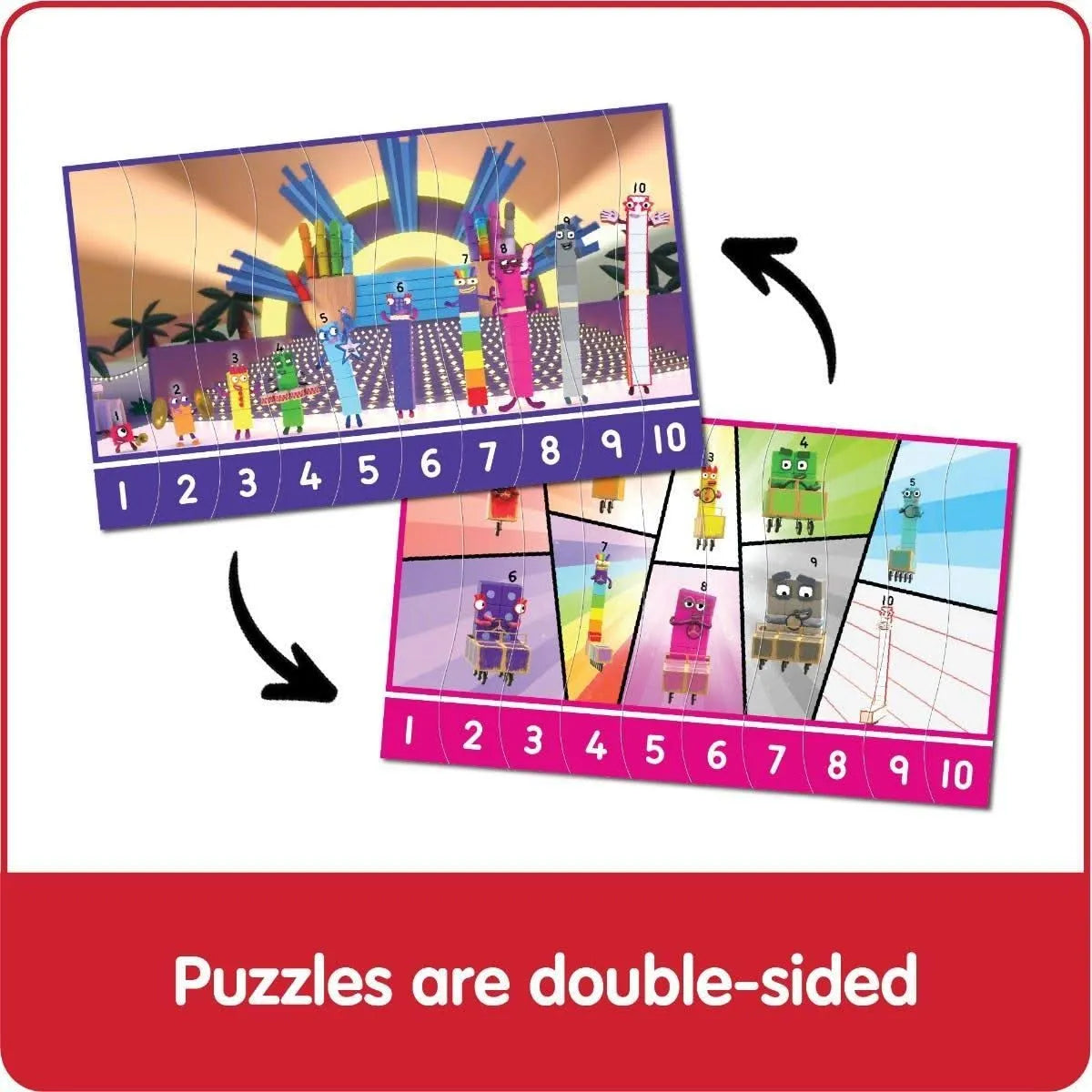 Numberblocks Sequencing Puzzle Set-Numberblocks Sequencing Puzzle Set