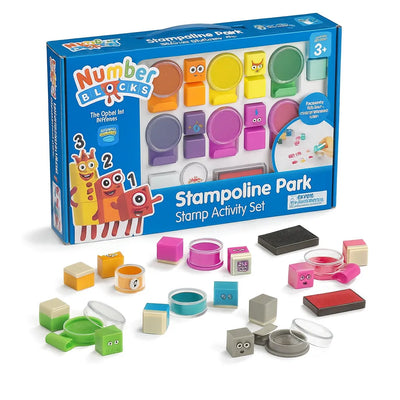 Numberblocks Stampoline Park Stamp Activity Set-Numberblocks Stampoline Park Stamp Activity Set