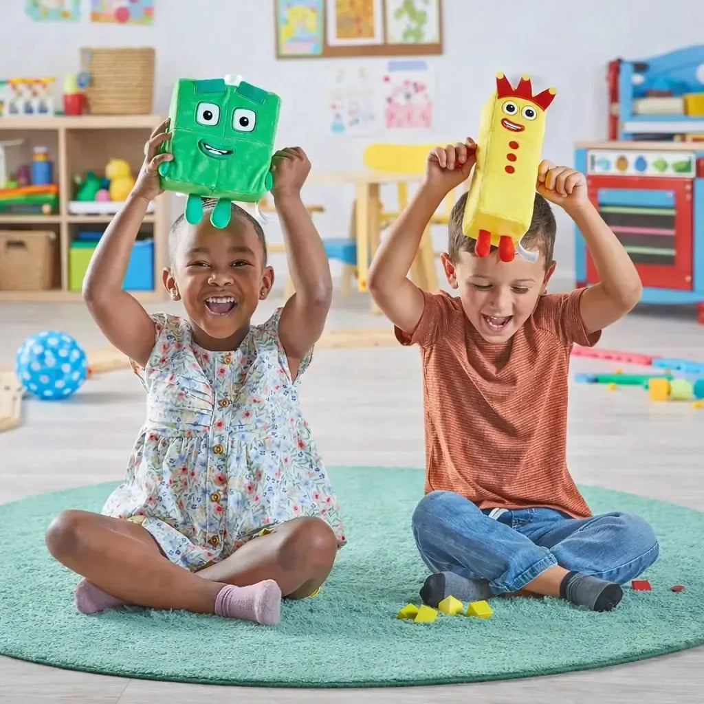 Numberblocks Three and Four Playful Pals,Numberblocks teddies,,Learning ...