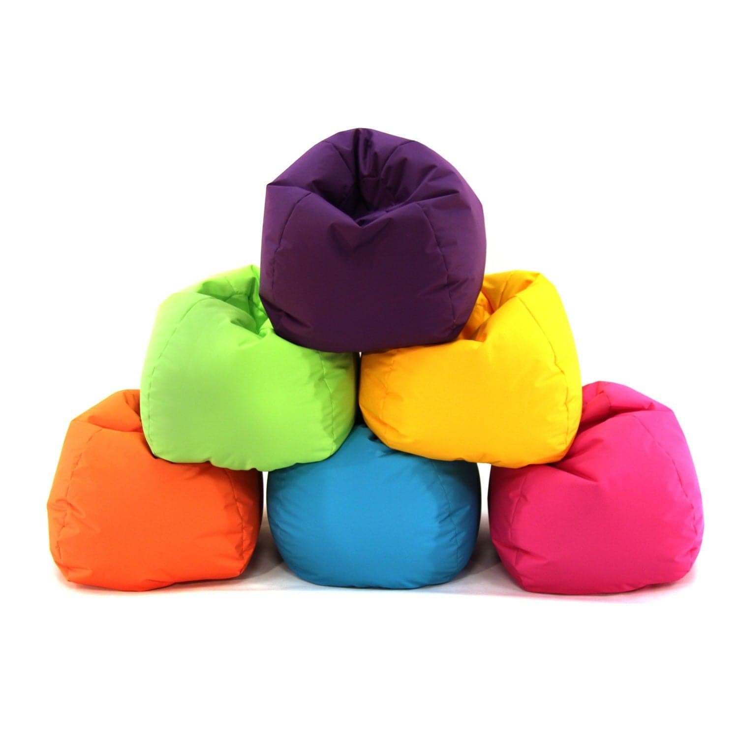 Nursery Bean Bags, The Nursery Bean Bags are small bean bags specifically designed as fit-for-purpose soft seating for early years settings. The Nursery Bean Bags are small but perfectly formed for little learners to help create a colourful, inspiring and welcoming nursery environment, especially for reading corners and story time. Bean bags are a fun, safe, soft seating option that the kids will love - they help make sitting still a treat! Made from durable and waterproof polyester, these nursery bean bags