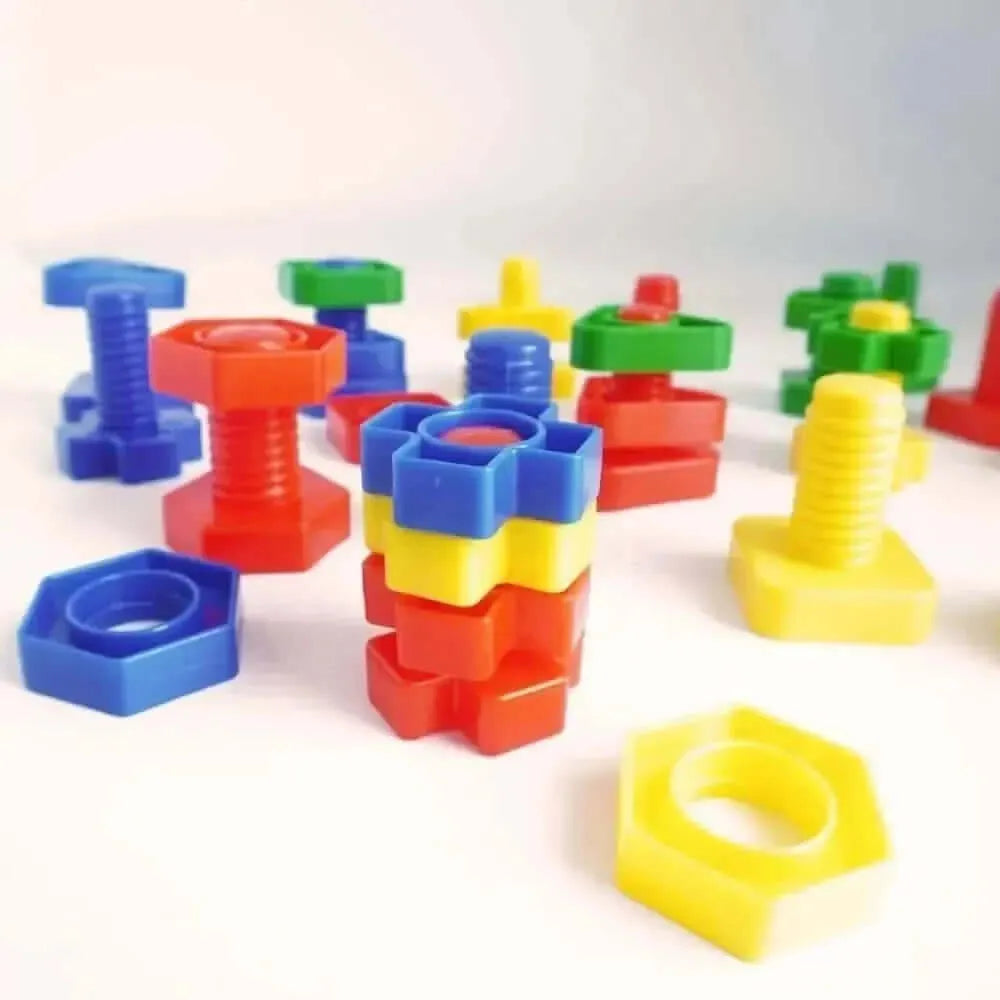 Nuts and Bolts Set 80 Pieces-Nuts and Bolts Set 80 Pieces