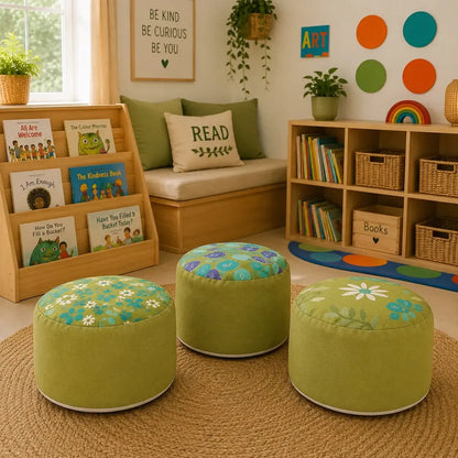 Olive Beany Buffet Set of 3-Olive Beany Buffet Set of 3