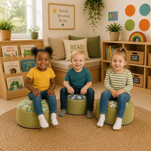 Olive Beany Buffet Set of 3-Olive Beany Buffet Set of 3