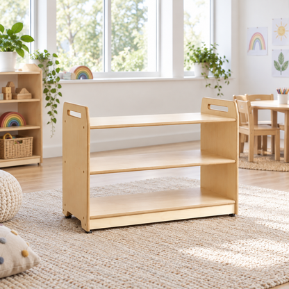 Open Storage Unit in a bright early years classroom