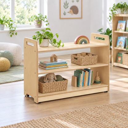 Open Storage Unit in a bright early years classroom
