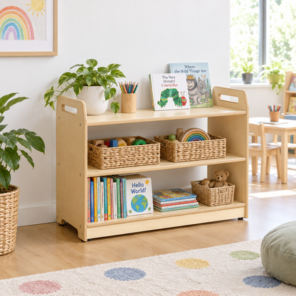 Open Storage Unit in a bright early years classroom
