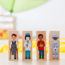 Our Community Wooden Blocks-Our Community Wooden Blocks