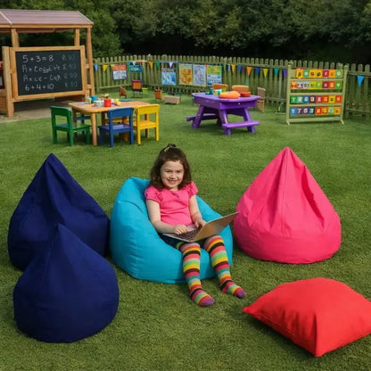 Outdoor Beanbags Pack of 4-Outdoor Beanbags Pack of 4