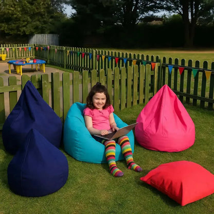 Outdoor Beanbags Pack of 4-Outdoor Beanbags Pack of 4
