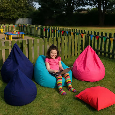 Outdoor Beanbags Pack of 4-Outdoor Beanbags Pack of 4