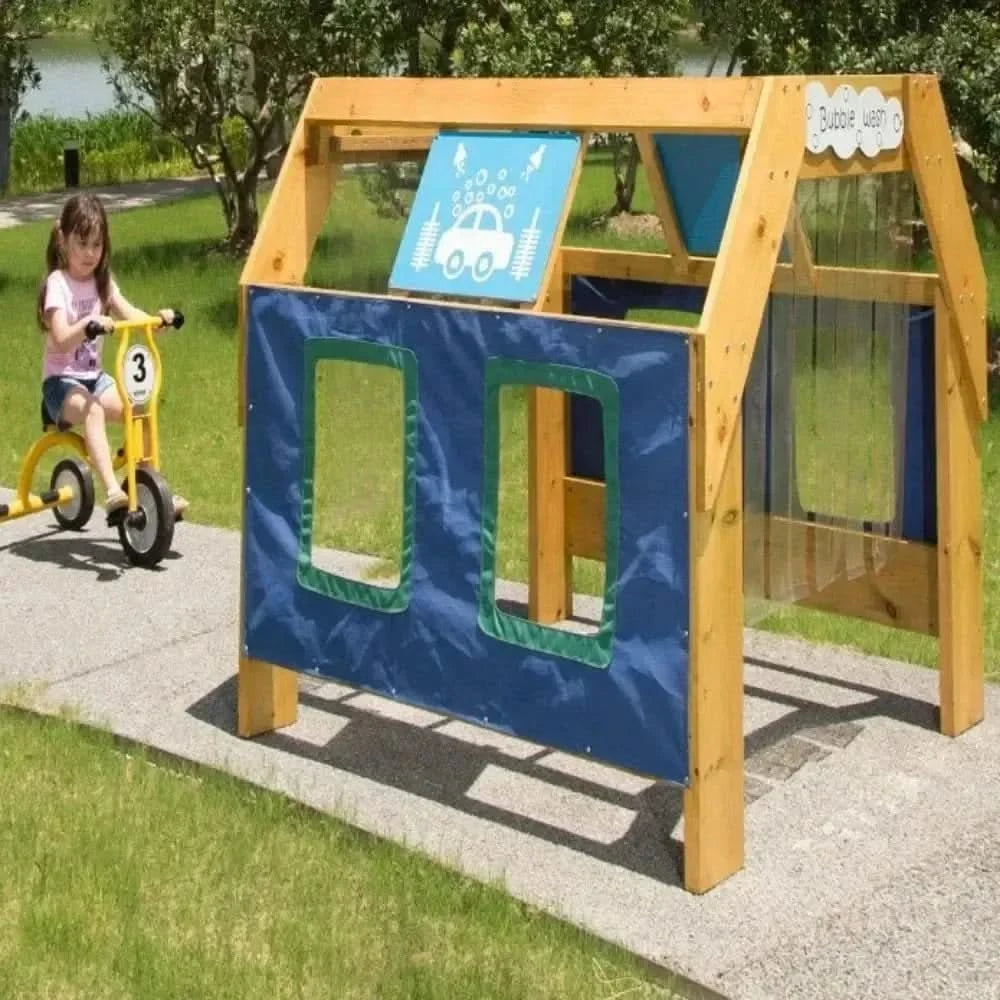 Outdoor Bubble Wash Tunnel-Outdoor Bubble Wash Tunnel