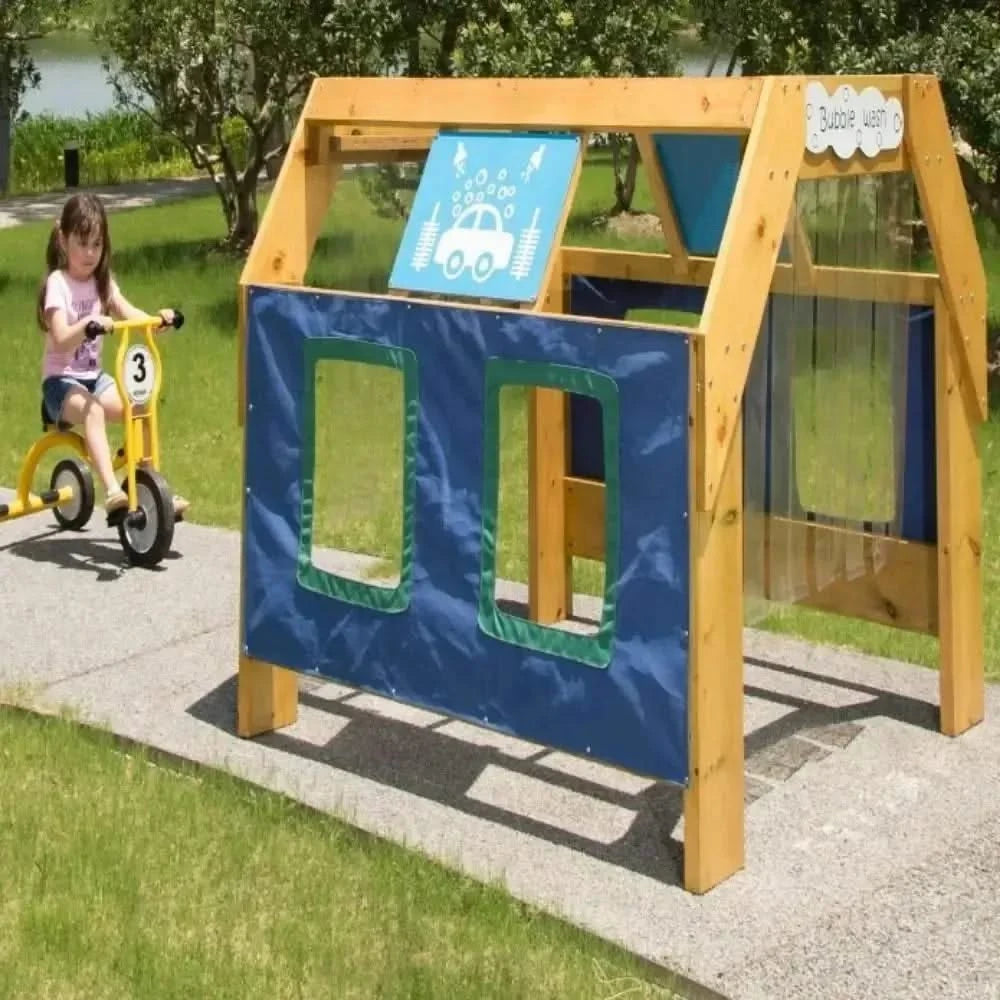 Outdoor Bubble Wash Tunnel-Outdoor Bubble Wash Tunnel