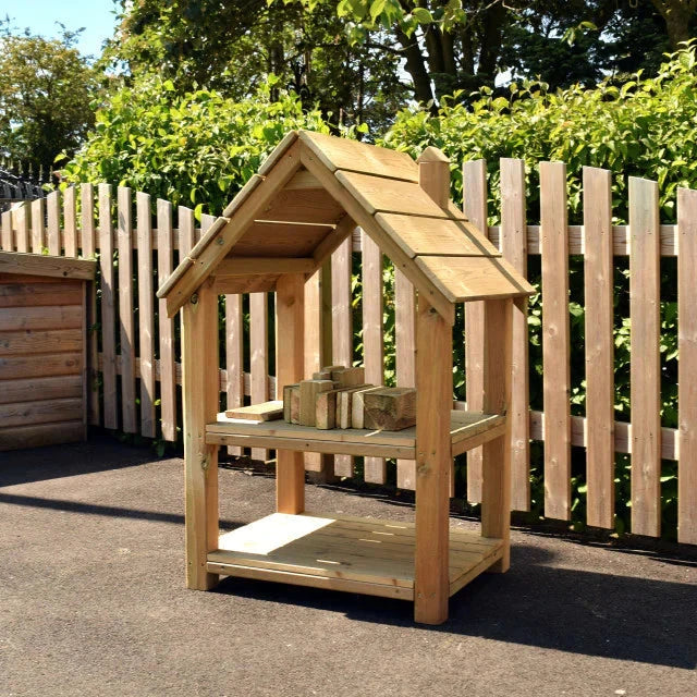 Outdoor Building Blocks House-Outdoor Building Blocks House