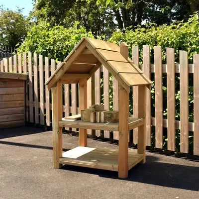 Outdoor Building Blocks House-Outdoor Building Blocks House