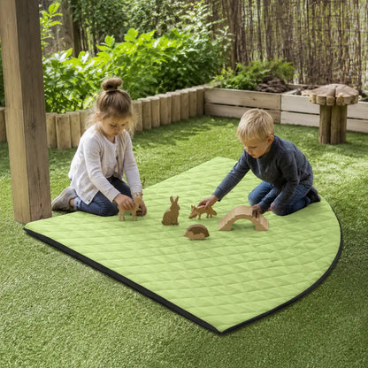 Outdoor Corner Mat woodland small-world play outdoors
